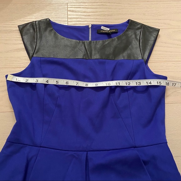 Offerme$5❗️ Cynthia Steffe Blue Mini Dress event/office/party - Picture 5 of 9